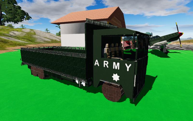 ARMY OPEN BED