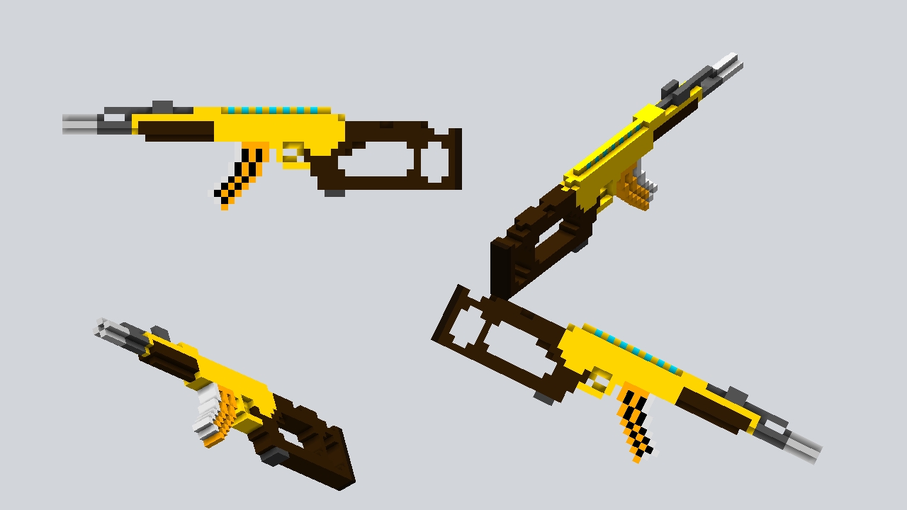 PD2 Golden AK-47