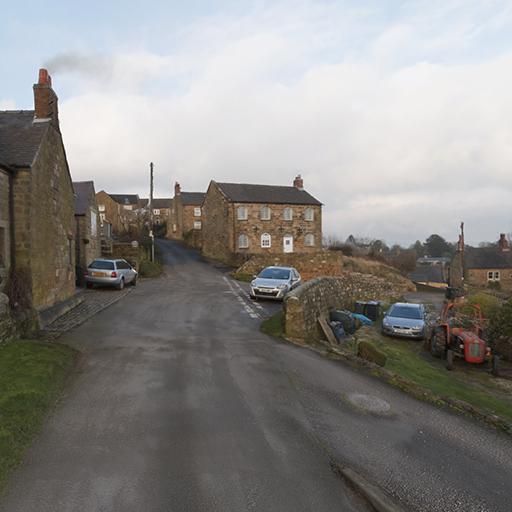 Country Lane, Derbyshire, UK