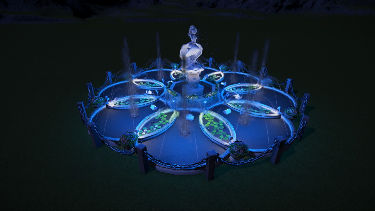 Brunnen Wasserspiele