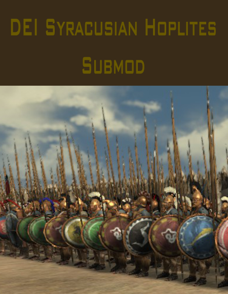 [broken] DEI submod: Syracusian Hoplites