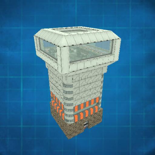 Galactic Mining Co. Spaceport Control Tower
