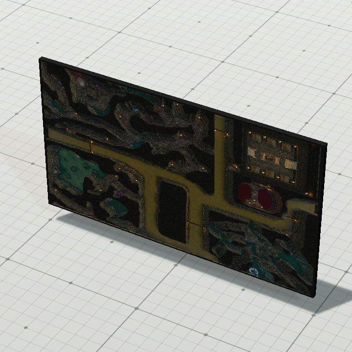 Kraken wall map