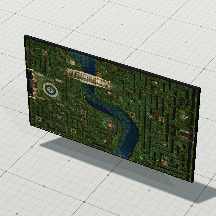 Upright Flatscreen Maze