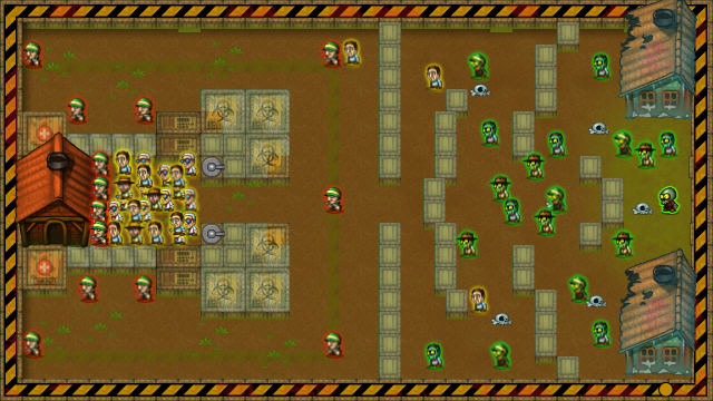 Zombies Vs Simple Human