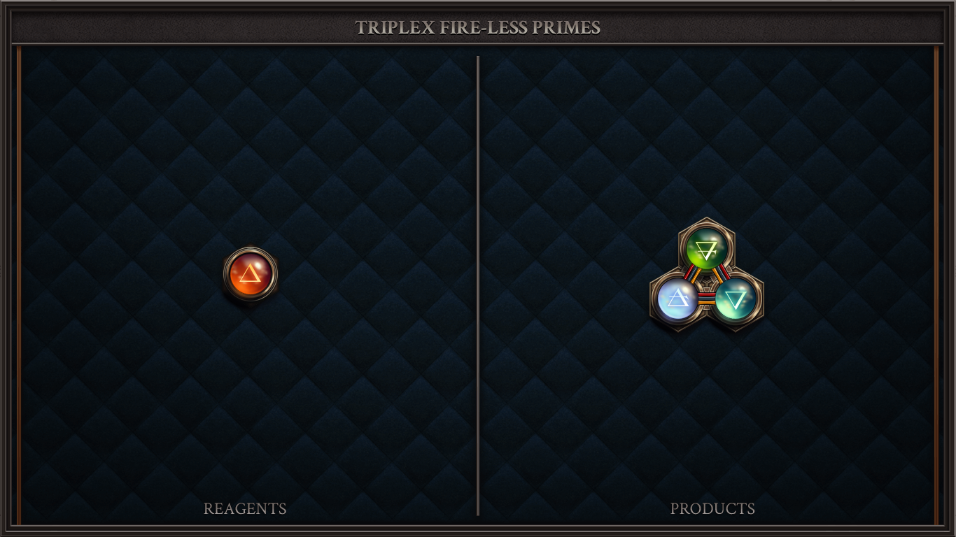 TRIPLEX FIRE-LESS PRIMES
