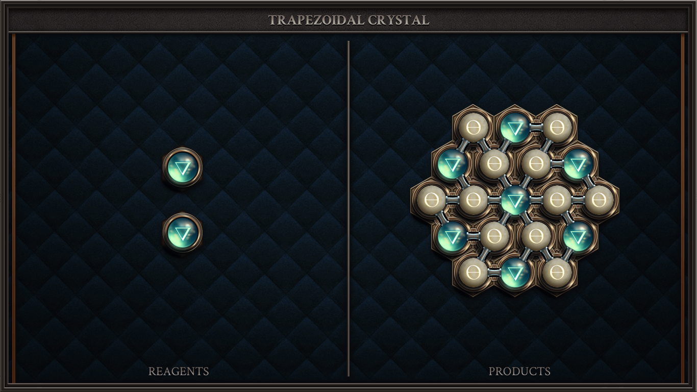 TRAPEZOIDAL CRYSTAL