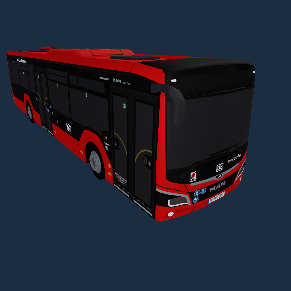 Weser-Ems-Bus 12C VBN Rot