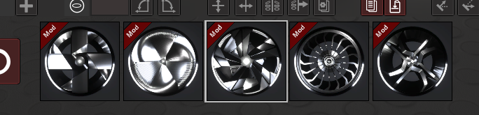 Concept car rims