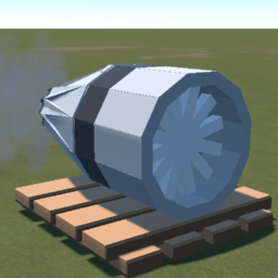 Chained to pallet Jet Engine