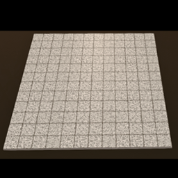 Blank Grey stone TableTop map