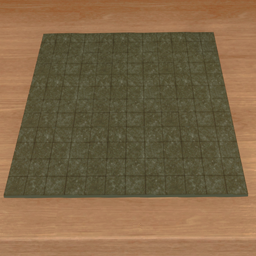 12x12 Blank TTRP map - Dark green stone