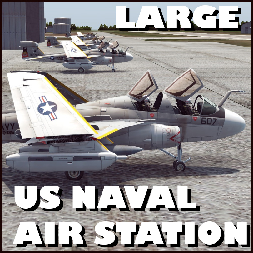 Large US Naval Air Station MOD