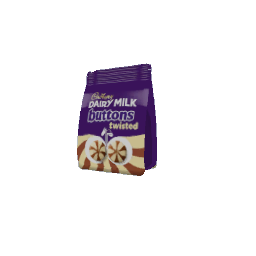 Chocolate Pouch - Twisted Buttons