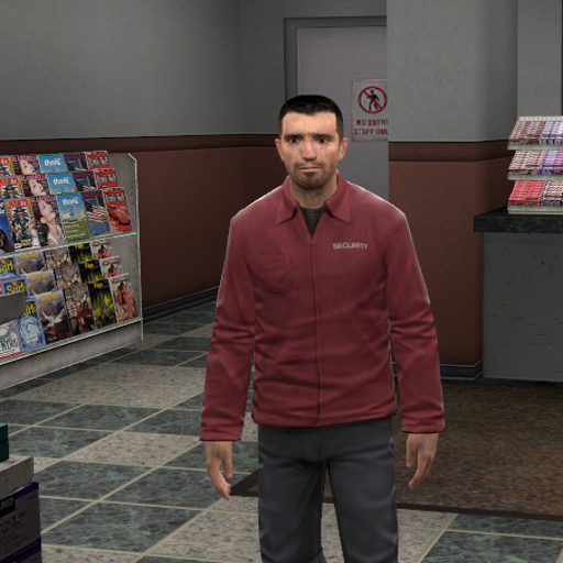 Male 07 Jurassic Park Security Guard preview