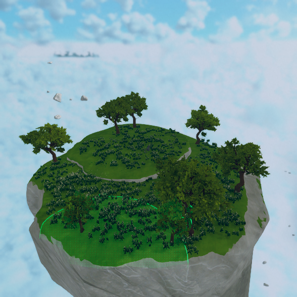 Willow Isles, Medium Island