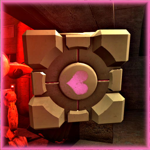 Companion Cube in HL2