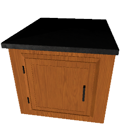 Island Metal Top