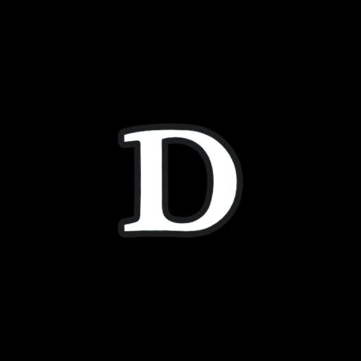 Lettering - D (Garamond)