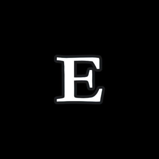 Lettering - E (Garamond)