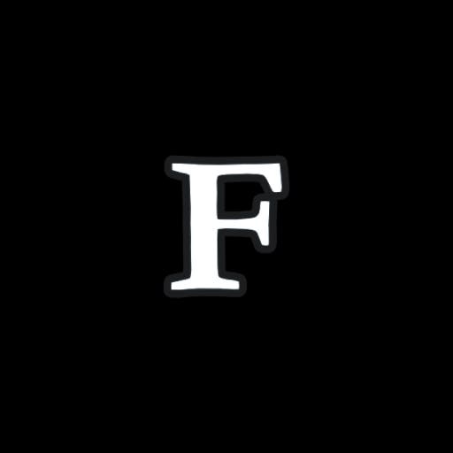 Lettering - F (Garamond)