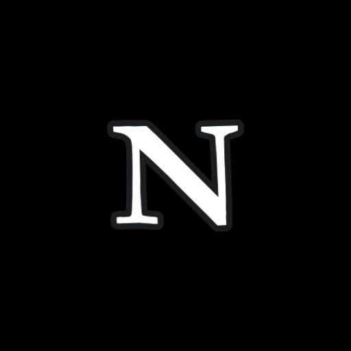 Lettering - N (Garamond)