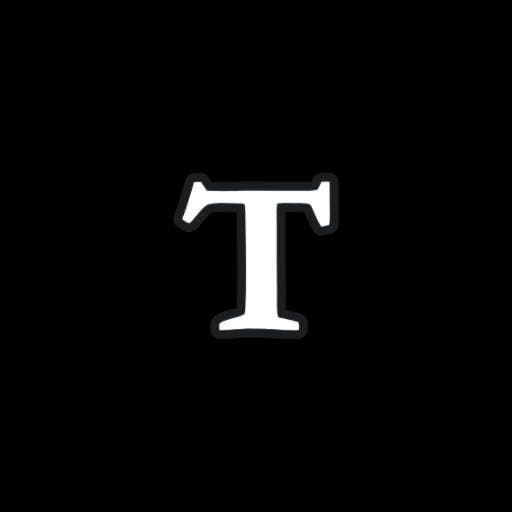 Lettering - T (Garamond)