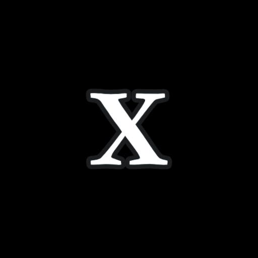 Lettering - X (Garamond)