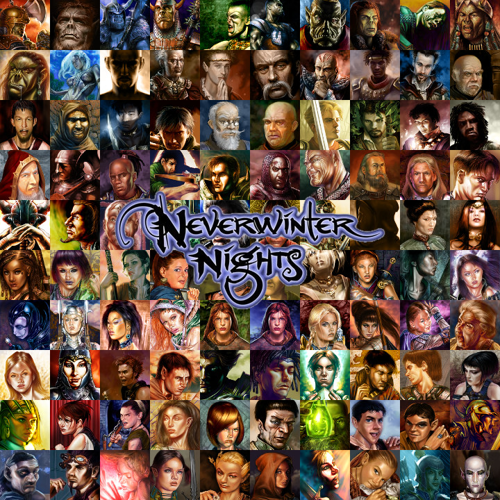 Neverwinter Nights Portraits