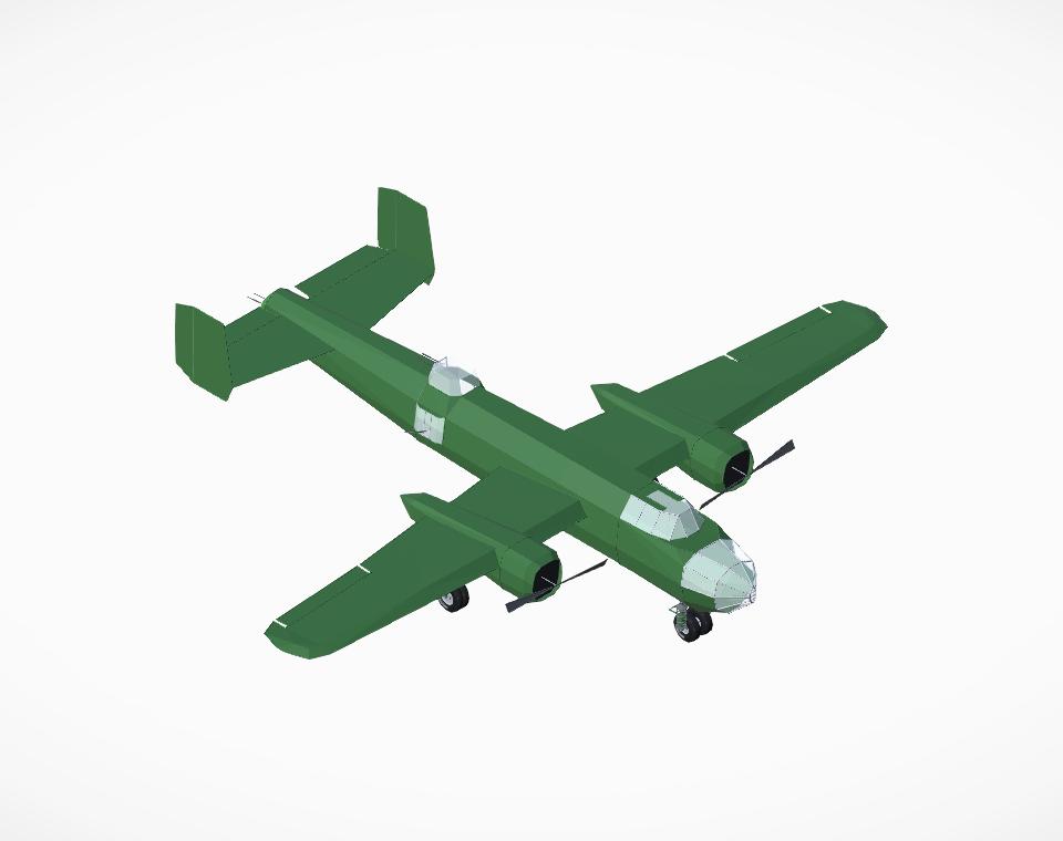 B25 Mitchell By Skropeling