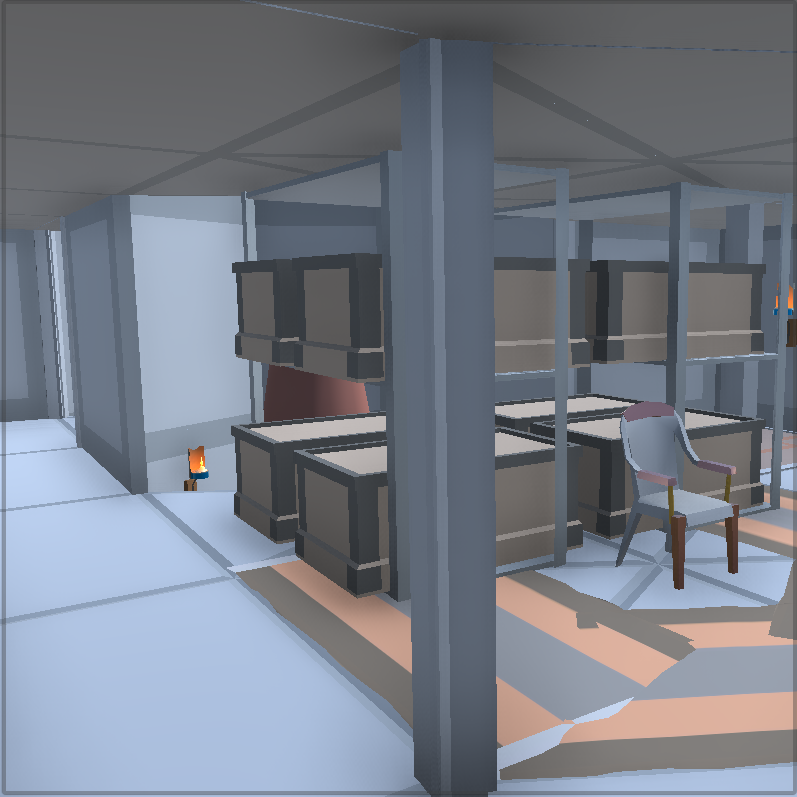 Base with big furnace inside