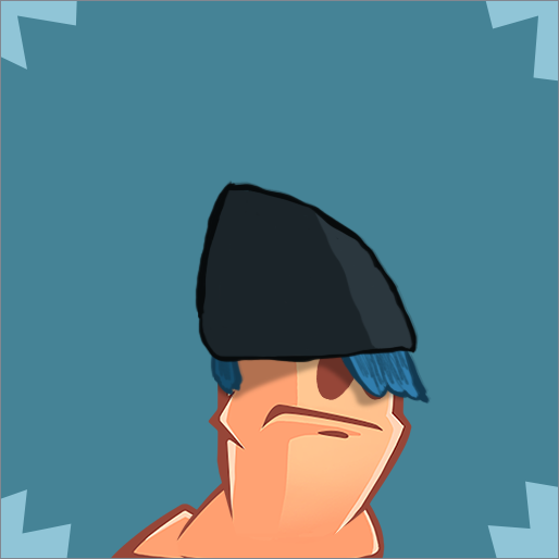 Blue Fringe + Cap