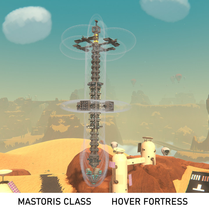 Mastois Class Hover Fortress