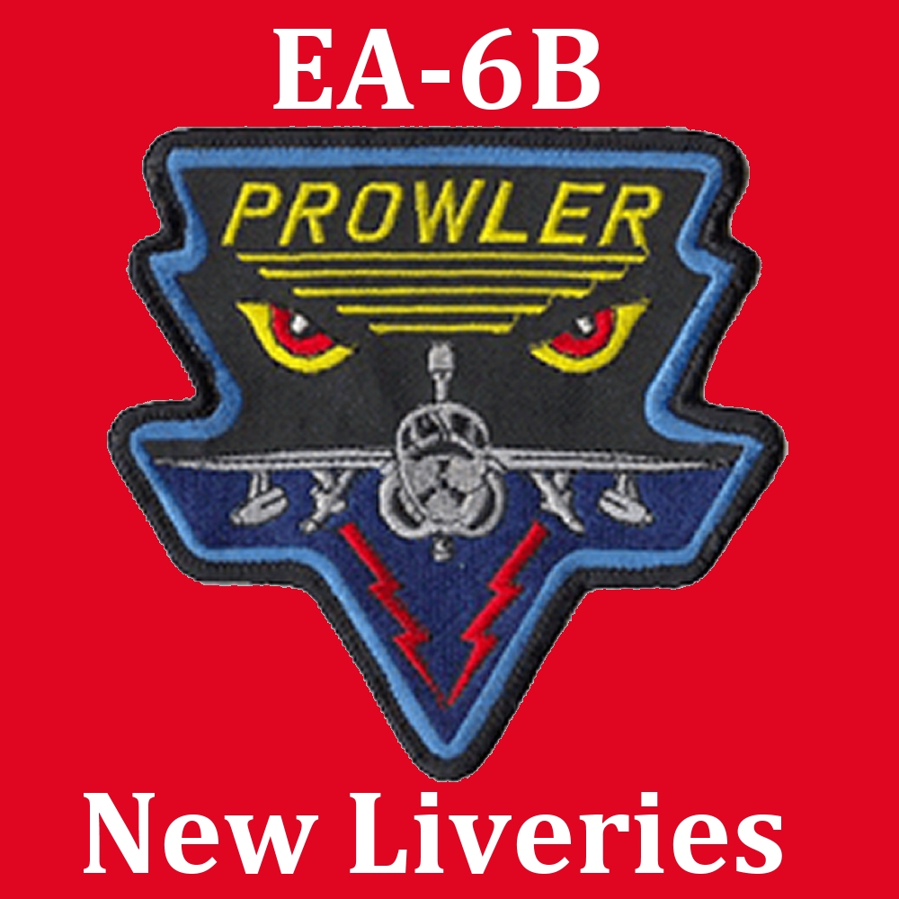 E-A6B Prowler New Liveries MOD