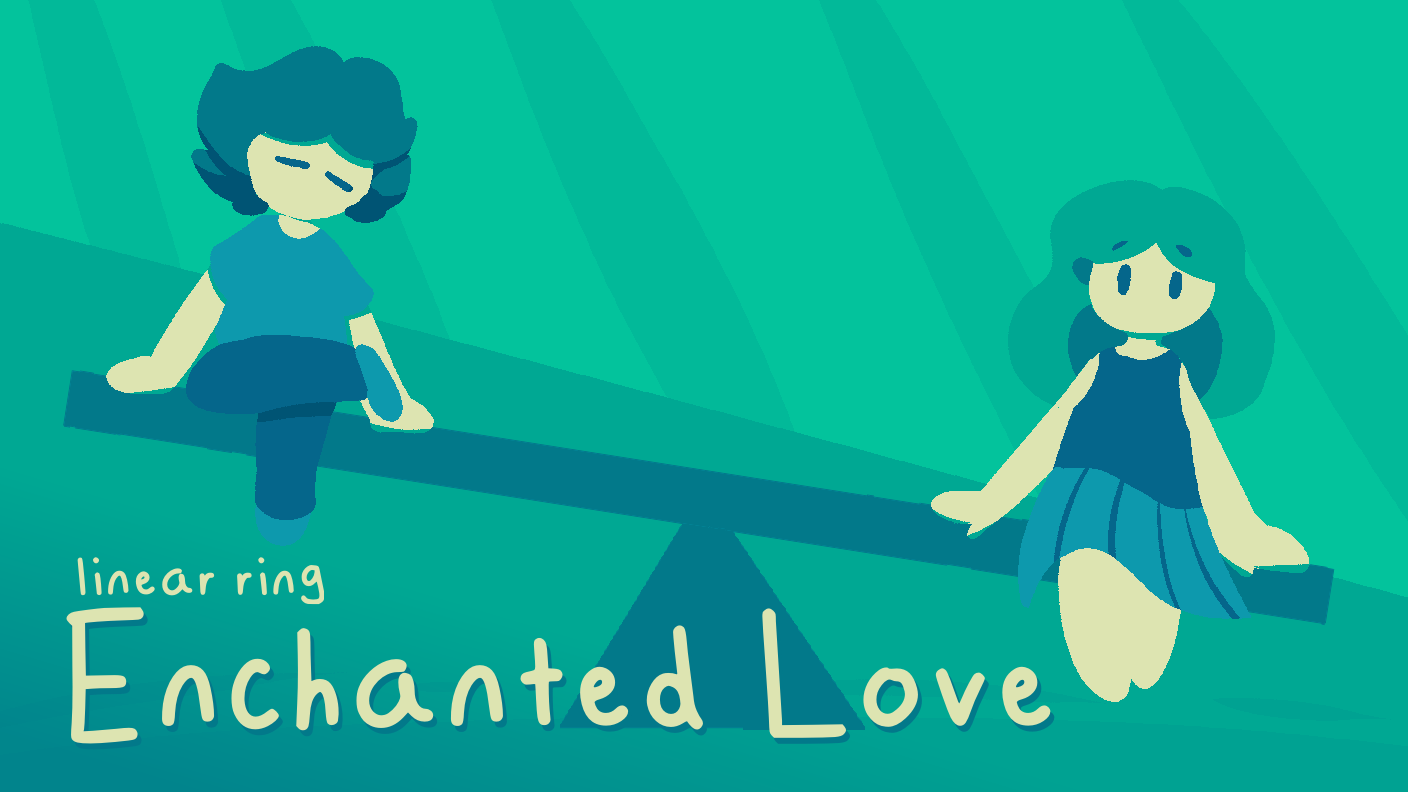 linear ring - enchanted love