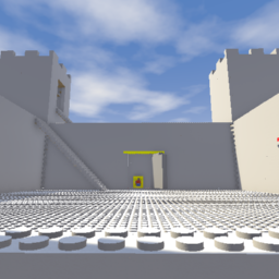 Big Lego Steel Castle