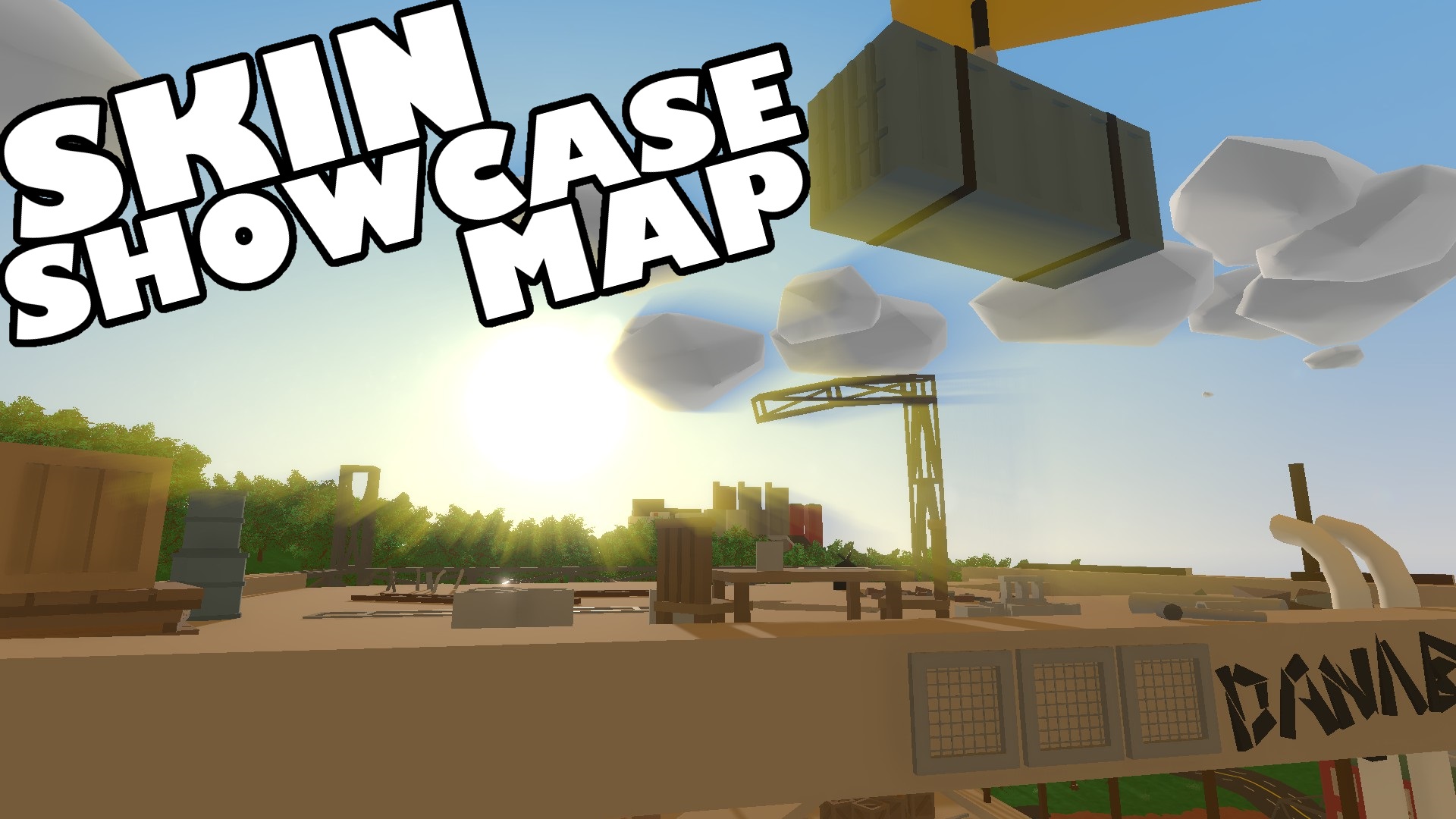 Skin Showcase Map – Unturned Mod