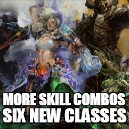 More Skill Combo Class Pack (6 More Classes)