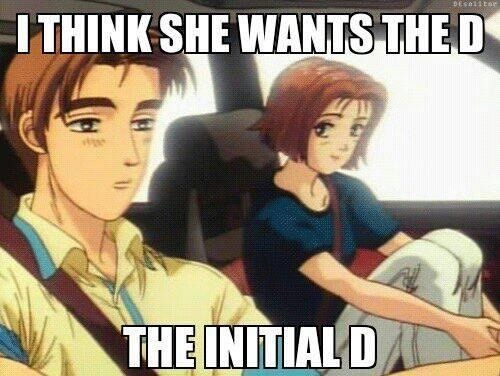 AI drivers but they are named after Initial D characters