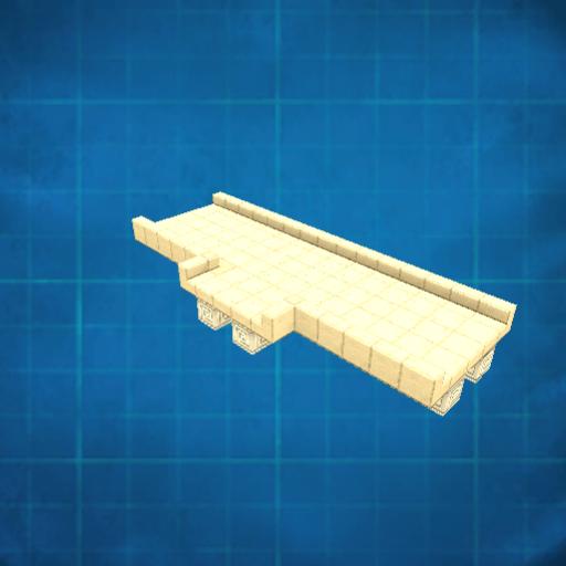 Street - Bedrock - "T" intersection 15x6x2