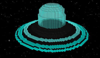 Blue Scout Saucer