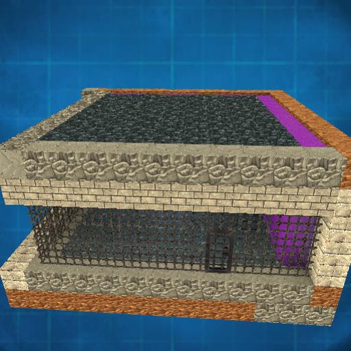 Corupted farm 12w x12d x7h