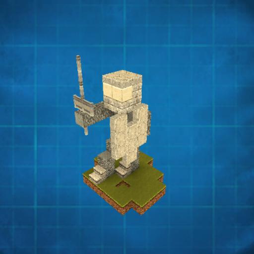 Shard's Knight Statue preview