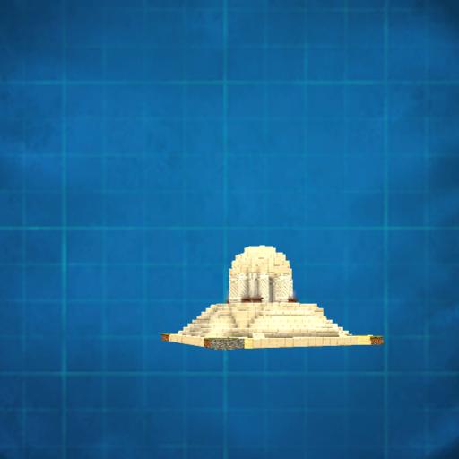 Shrine with stairs