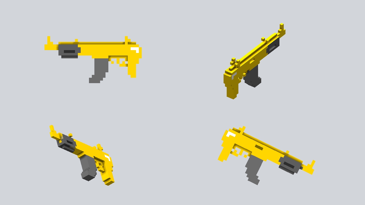 AK-74U - Gold