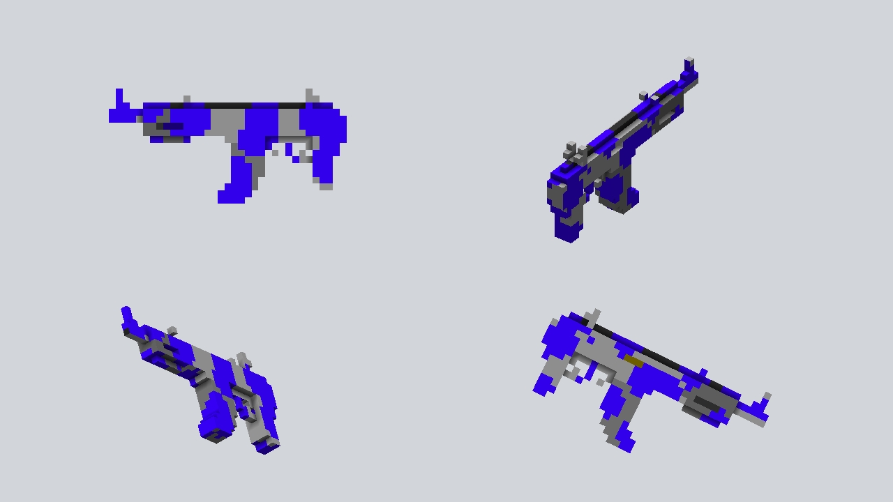 AK-74U - Blue