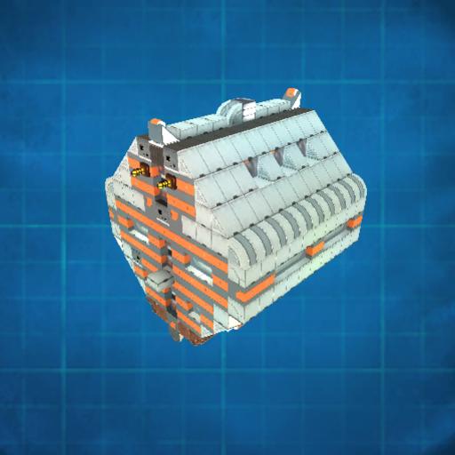 StarTrader Modular Hull - From Front