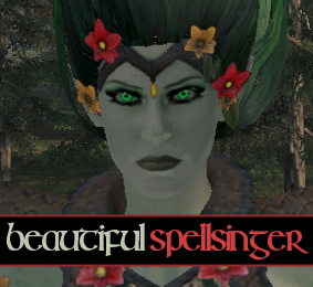 Reskin Beautiful Spellsinger Dryad