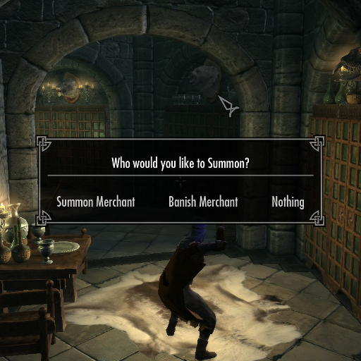 Summon Banish Merchant