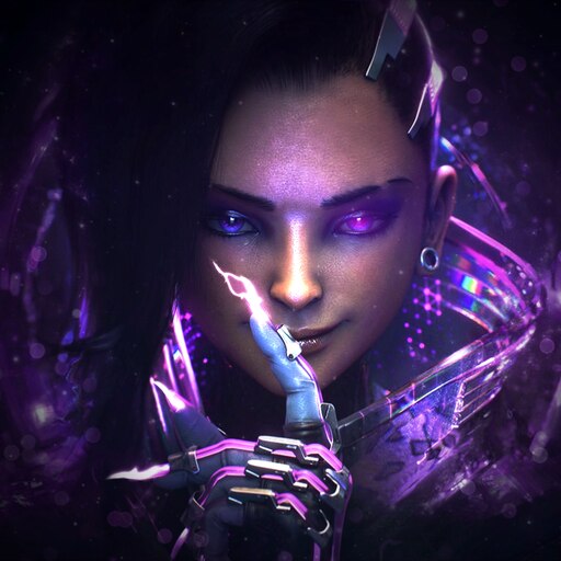 Steam Workshop::Sombra Overwatch (60FPS) [1080p]